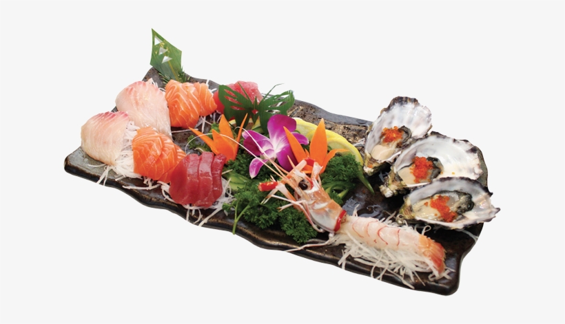 Salmon Sashimi Top Png, transparent png download