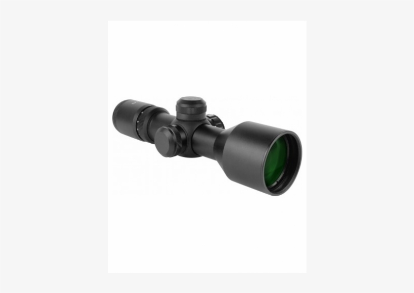 Aim Sports Inc 3-9x40 Compact Scope W/ P4 Sniper Reticle, transparent png download