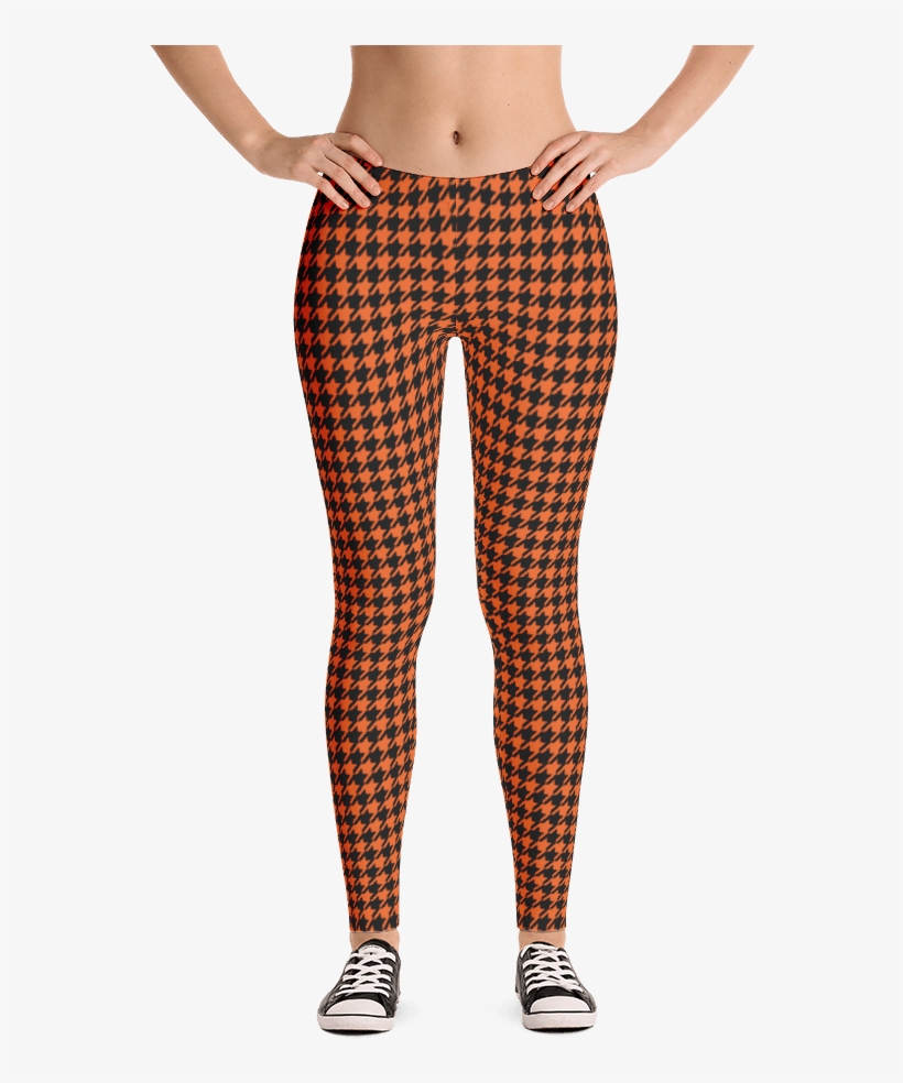 Orange/black Houndstooth - Grey-black Halftone Sneakers, transparent png download