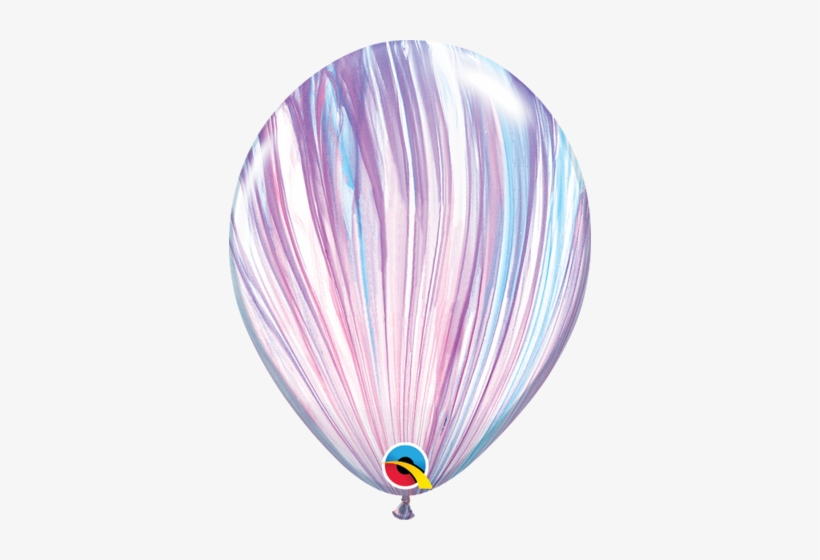 Super Agate Balloons-pastel Rainbow - Agate Balloons, transparent png download