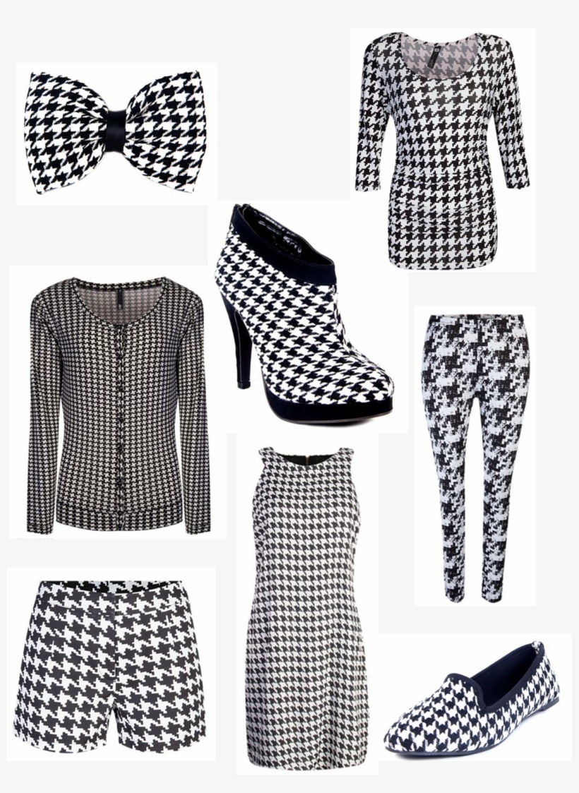Crazy For Houndstooth This Winter - Houndstooth, transparent png download