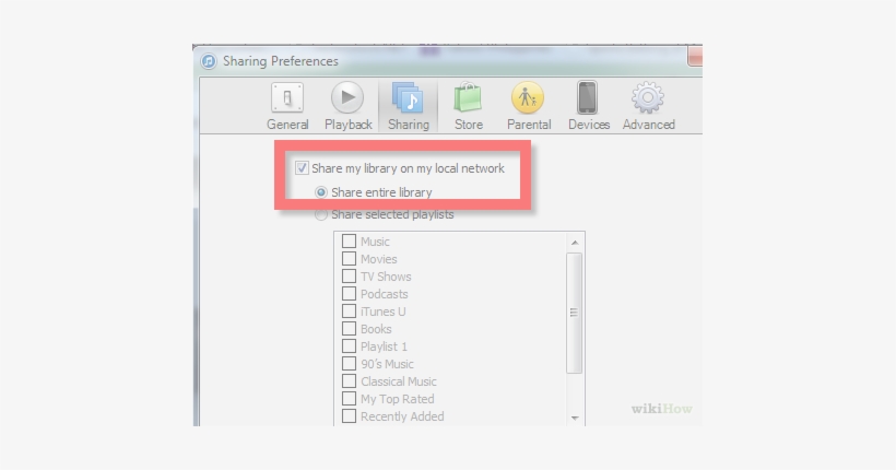 Image Titled Activate Bonjour On Itunes Step 3 - Itunes, transparent png download