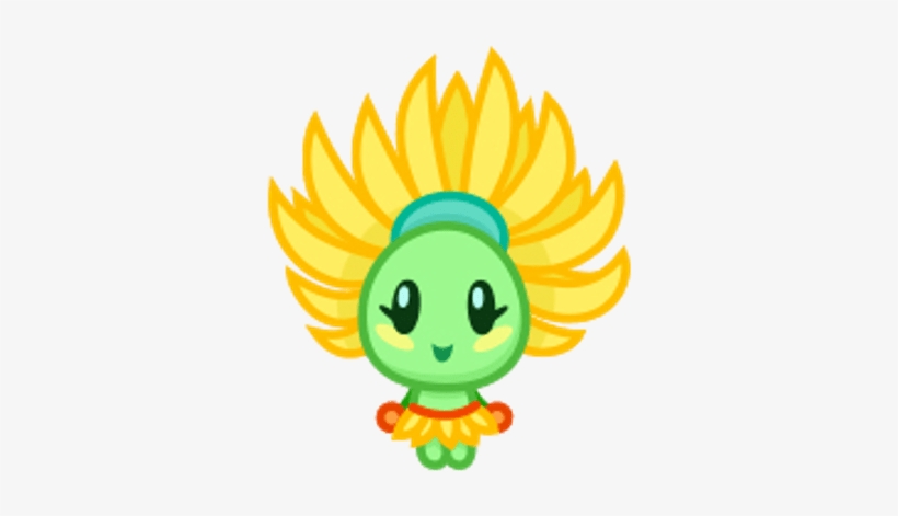 Pipa The Smiley Sunflower - Portable Network Graphics, transparent png download