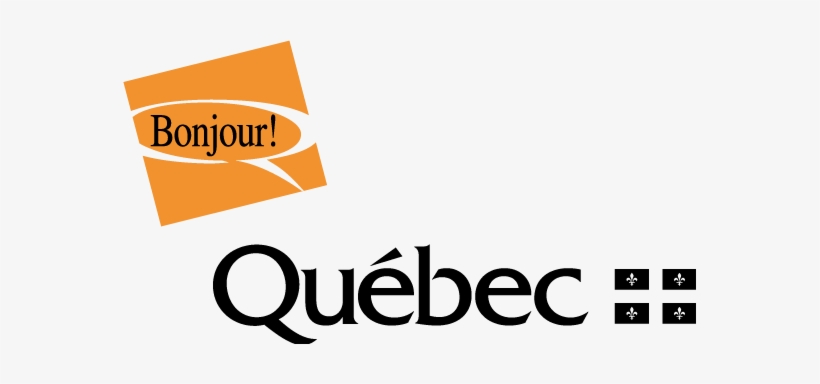 Bonjour Quebec Logo Free Vector - Bonjour Quebec, transparent png download