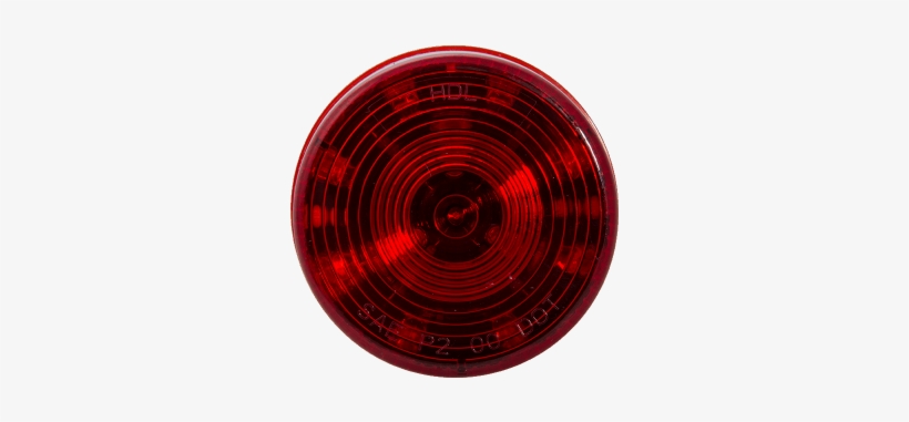 5" Round Red Clearance Marker Light - Circle, transparent png download