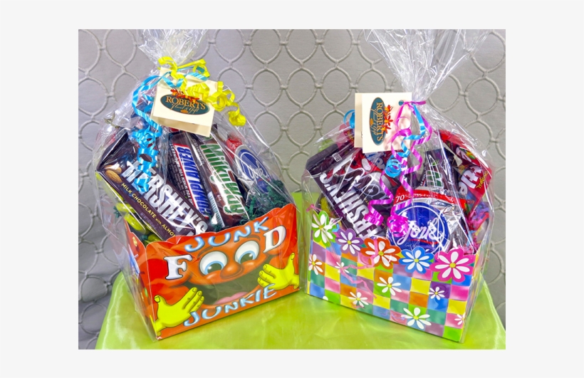 Snacker Basket - Junk Food, transparent png download