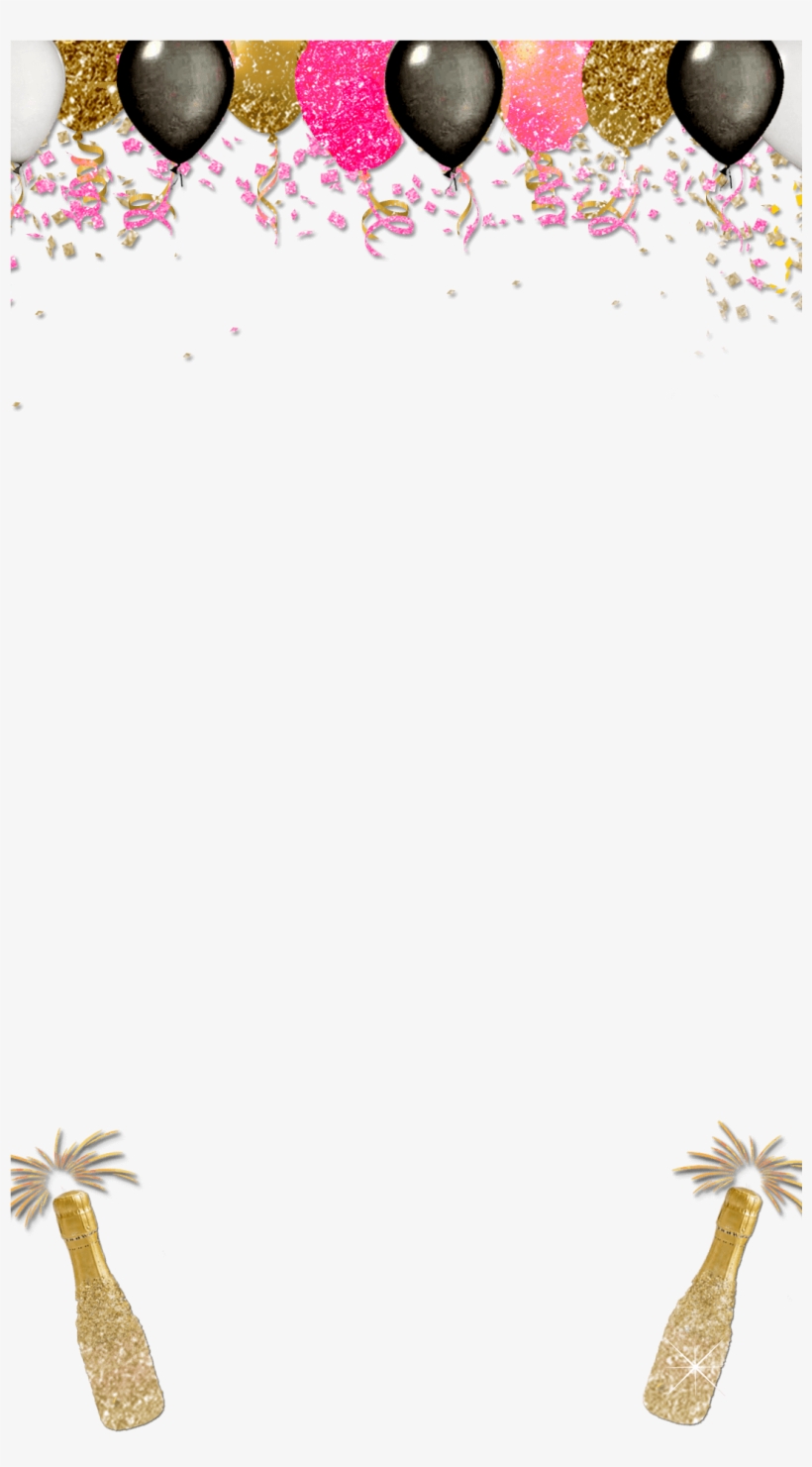 Pink, Black, And Gold - Giraffe, transparent png download