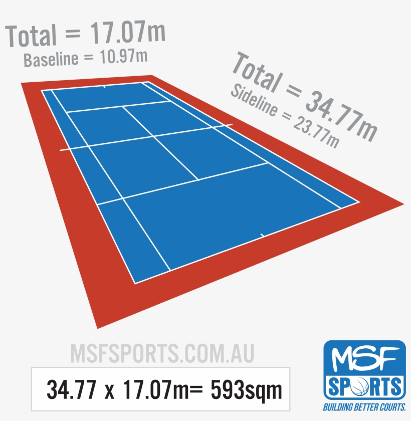 Recreation Full Court Elite Court - Soft Tennis, transparent png download