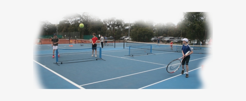 6 Courts Under Lights 4 X En Tout Cas 2 X Plexi - Soft Tennis, transparent png download