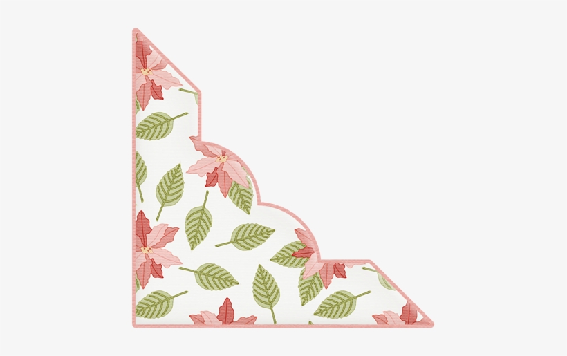 Christmas Paper, Tube, Clip Art, Flourishes, Psp, Album - Esquinero Para Un Cuaderno, transparent png download