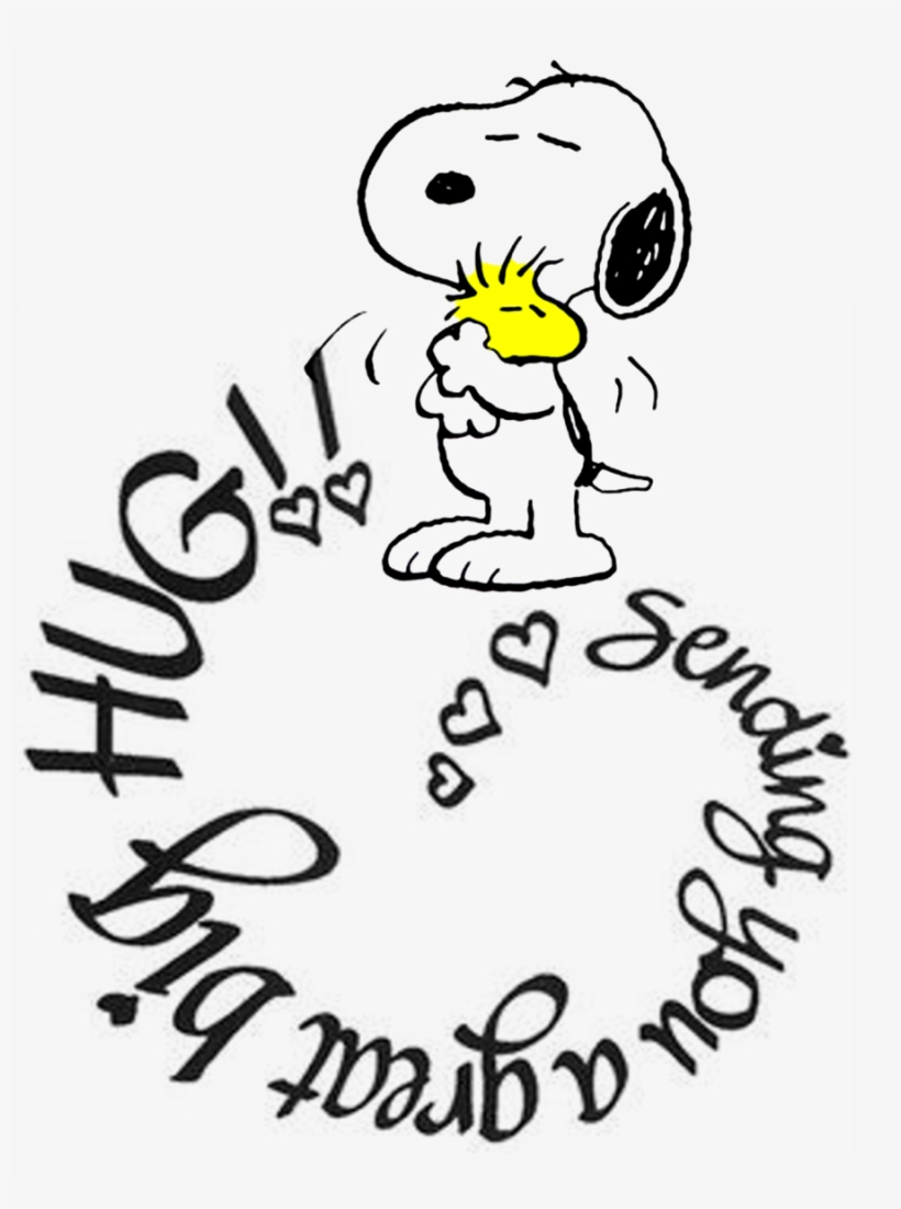 Download Stampendous Rubber Stamp-sending A Hug Clipart, transparent png download