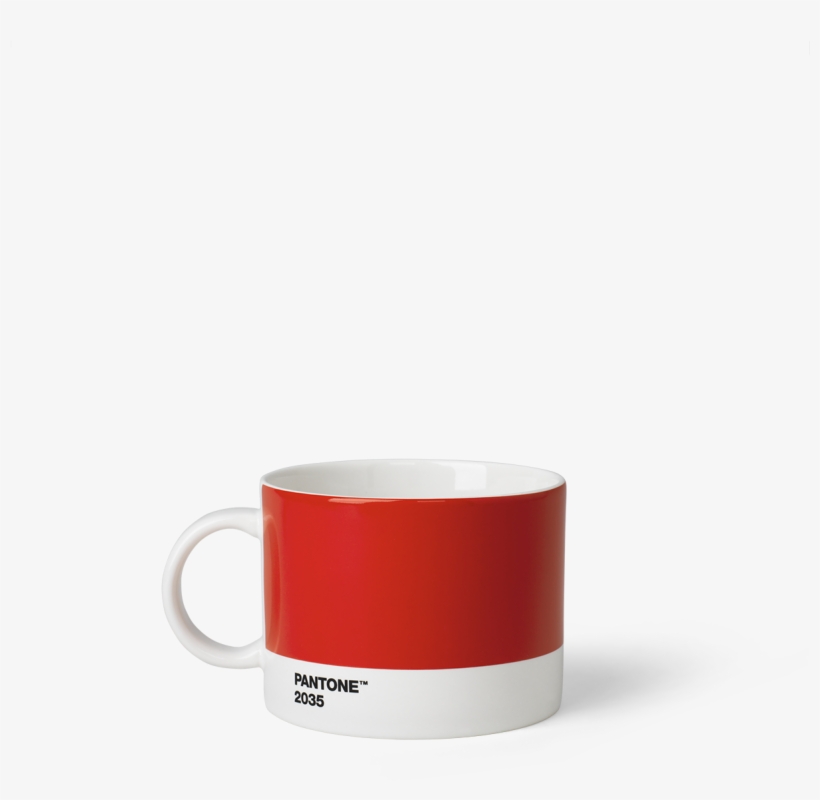 Porcelain Tea Cups By Pantone - Pantone - Porcelain Tea Cup Red 2035, transparent png download