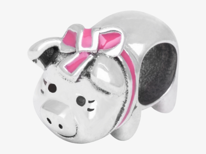Cerdito Con Moño Rosa - Domestic Pig, transparent png download