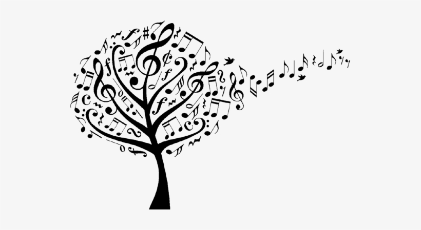 Tree With Music Notes PNG Image | Transparent PNG Free Download on SeekPNG