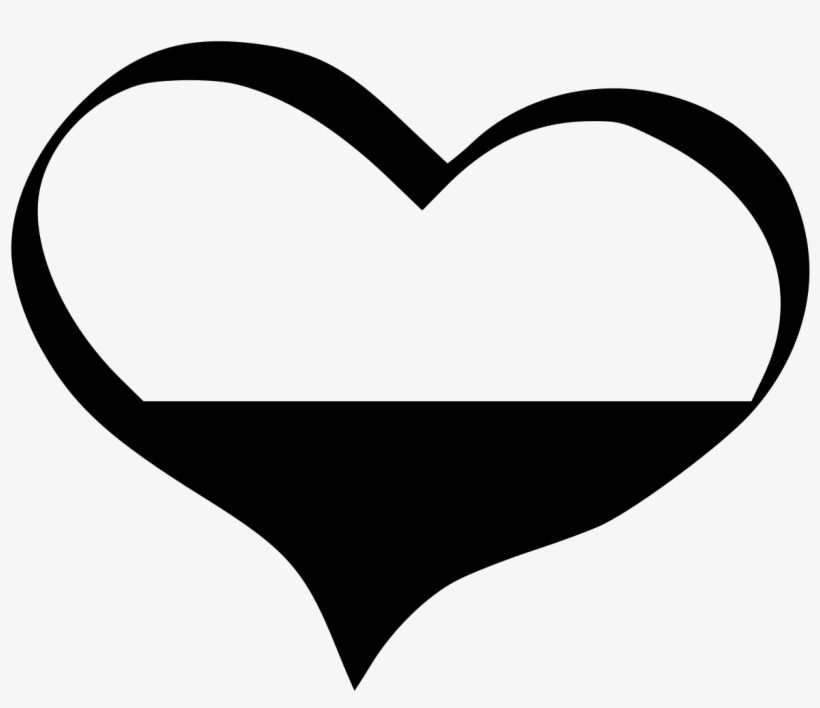 Download File Asexuality Symbol Svg Half Filled Heart Symbol Png Image Transparent Png Free Download On Seekpng