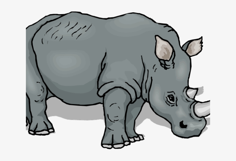 Jpg Library Download Rhino Clipart - Rhinop Clipart, transparent png download