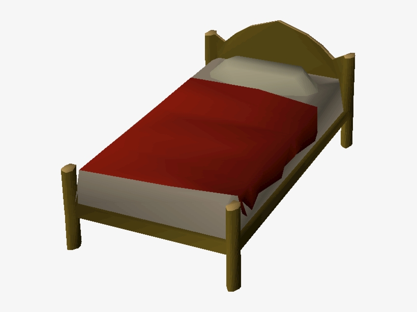 Wooden Bed Built - Bed Frame, transparent png download