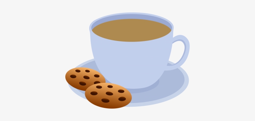 Coffee And Cookies A Big Hit During Finals Week - Chocolate Chip Cookie Clip Art, transparent png download