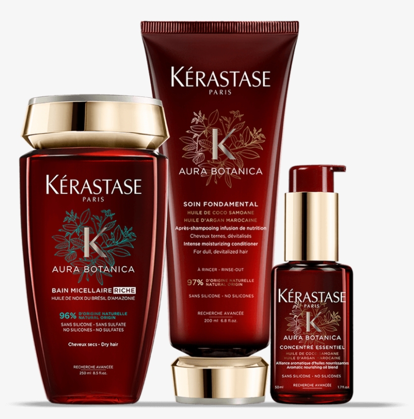 Aura Botanica Dry Hair Set - Kerastase Aura Botanica Soin Fondamental 200 Ml, transparent png download