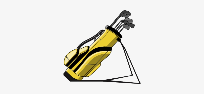 Golf Bag Clipart - Golf Bag Clipart Png, transparent png download