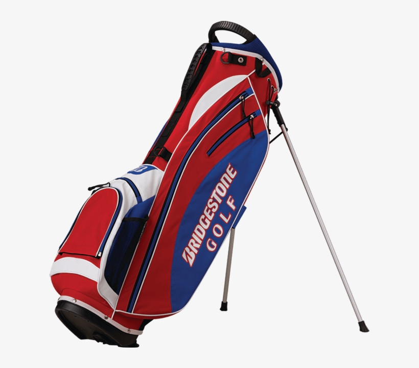 Bridgestone Golf Lightweight Stand Bag - Bridgestone Lightweight Stand Bag Red, transparent png download