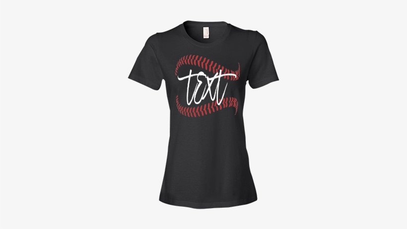 Ladies' Fit T-shirt - Cherub Black T Shirt, transparent png download