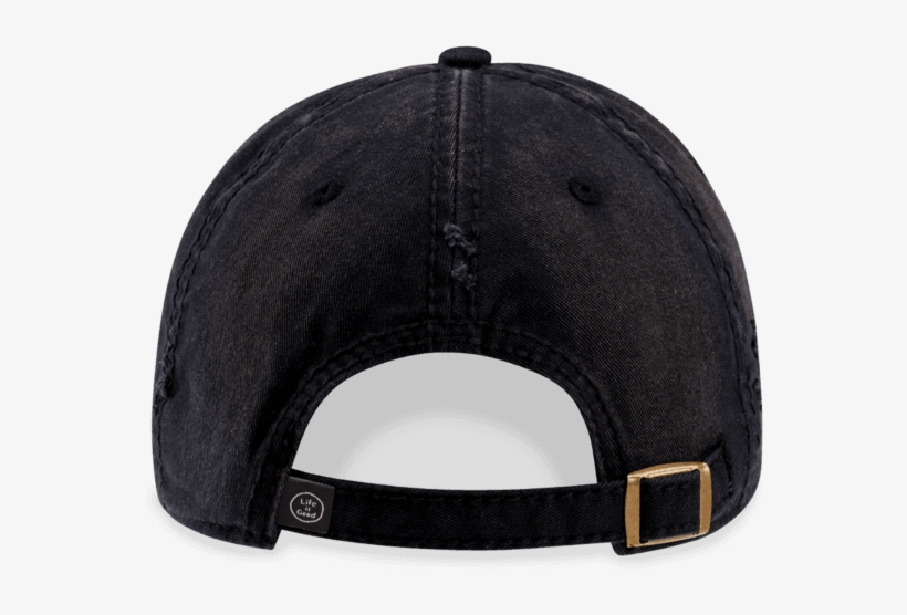 Fish Stitch Sunwashed Chill Cap - Cap Black Back, transparent png download