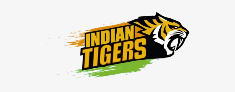 Indian Tigers - Indian Tigers Team Logo, transparent png download