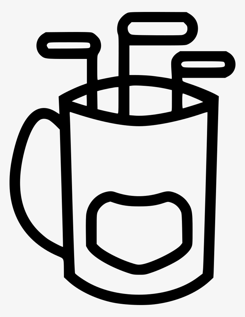 Golf Bag - - Golf, transparent png download