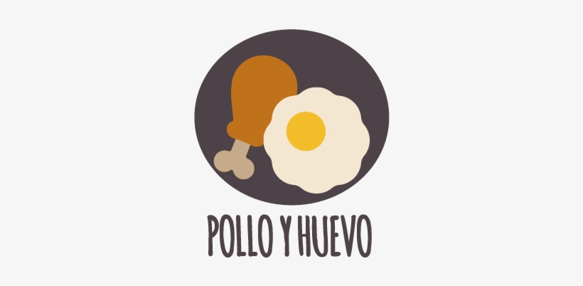 Icono Pollo Y Huevo - Chicken, transparent png download