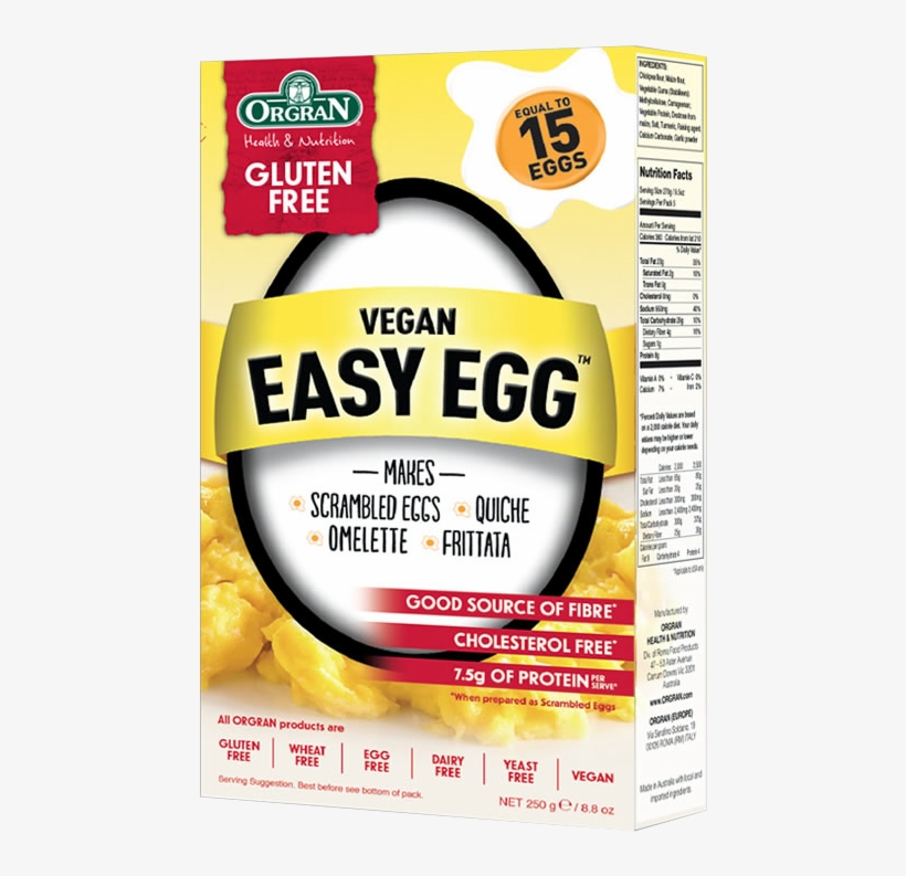 Easy Egg Orgran Sustituto Del Huevo - Orgran Gluten Free Vegan Easy Egg, transparent png download