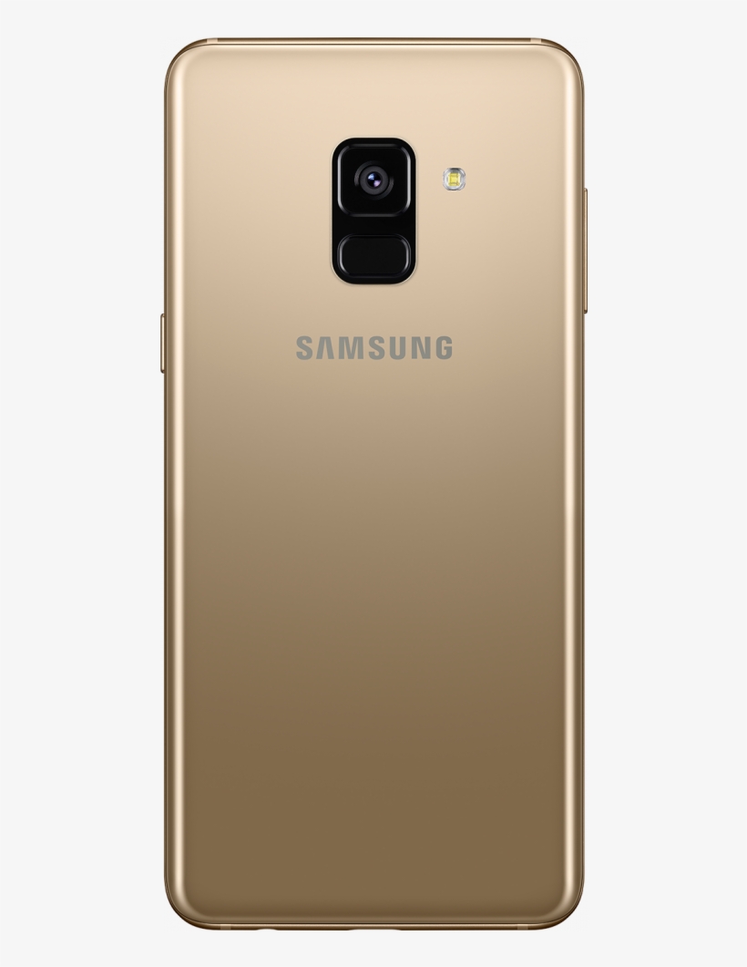 Samsung Galaxy A8 Gold, transparent png download