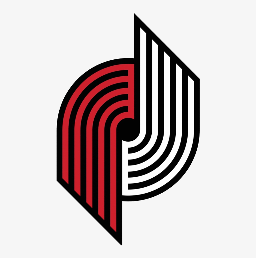 Corrected Trailblazers Logo - Portland Trail Blazers Artwork, transparent png download