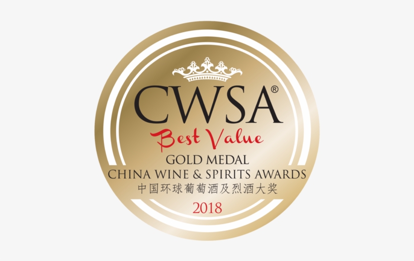 Gold At China Wine And Spirits Awards Best Value - Gold Medal China Wine & Spirits Awards 2015, transparent png download