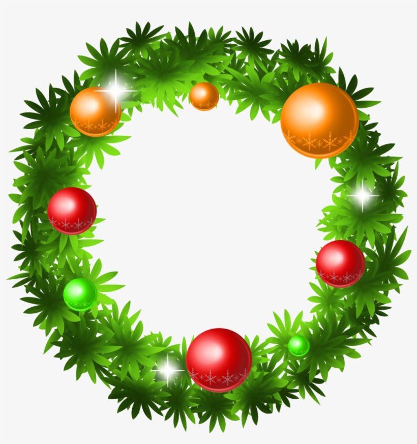 Christmas Wreath Icon Free Download As Png And Ico - Christmas Wreath Vector Png, transparent png download