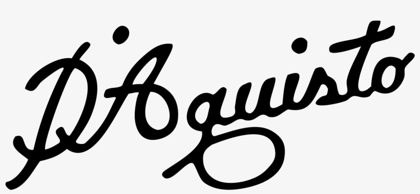 D'aquisto Guitar Logo Png Transparent - D Aquisto Logo, transparent png download