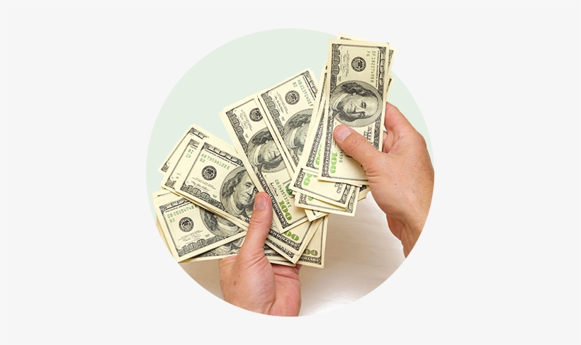 Let - Cafepress 100 Dollar Bill Money Pattern Sticker, transparent png download