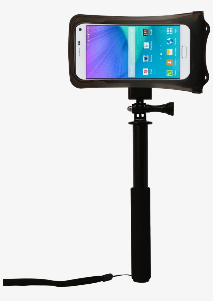 The Action Selfie Stick - Dicapac Darst-c1 Action Set, transparent png download