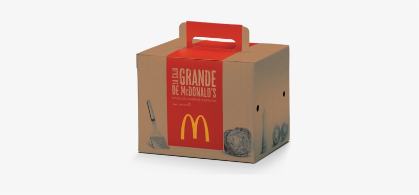 Caja Mcdonalds, transparent png download