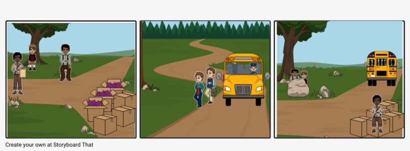 Cajas De Carton - Cajas De Carton Story Board, transparent png download