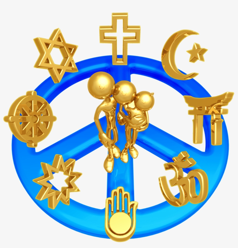 Lumaxart Human Family With World Religions - Right To Choose Religion, transparent png download