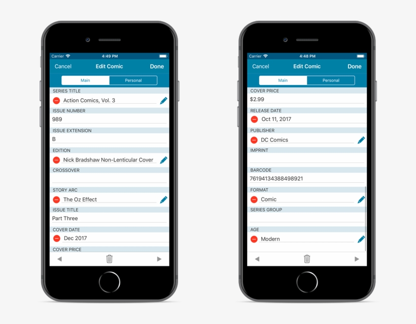 Because Of The New Fields The App Needs To Perform - Ux Design For Android Apps, transparent png download