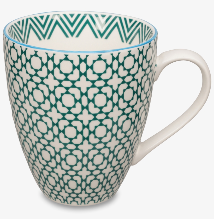 Tokyo Design Studio Geometric Eclectic Green Pattern, transparent png download