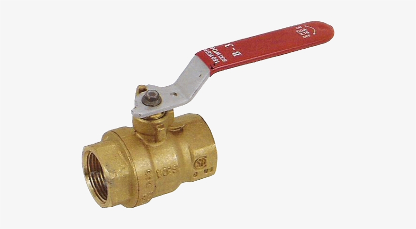 Premium Brass Ball Valve - Ball Valve Brass Png, transparent png download