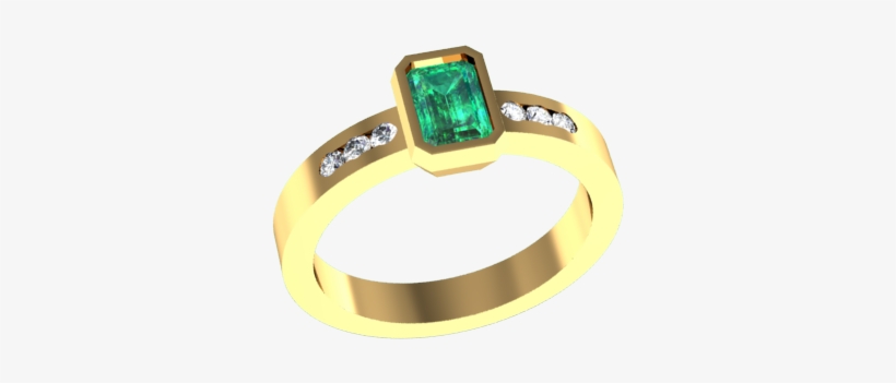 Anillo Esmeralda - Ring, transparent png download