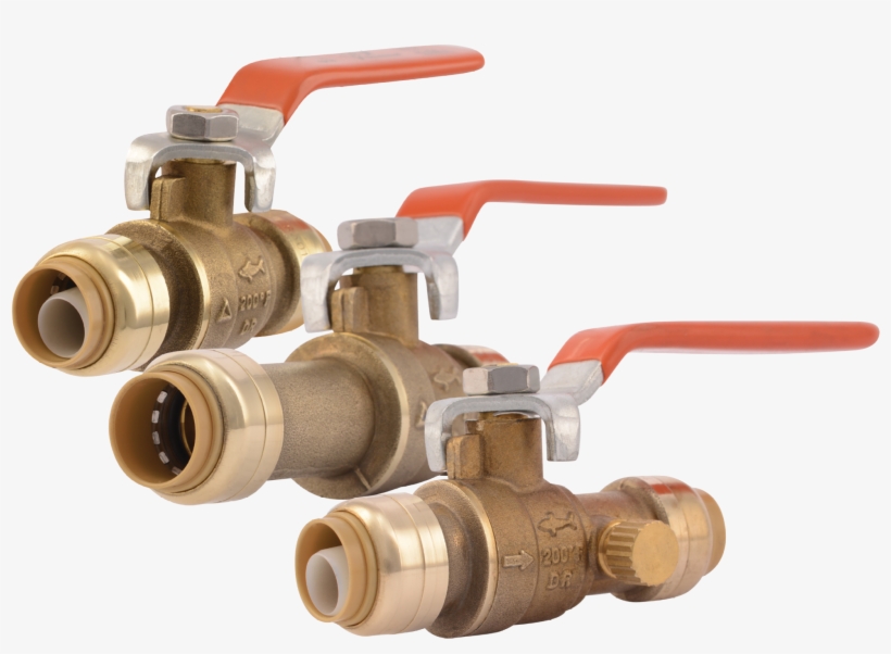 As The World Leader In Push To Connect Plumbing Systems, - Sharkbite/cash Acme 1/2" Slip Ball Valve, transparent png download