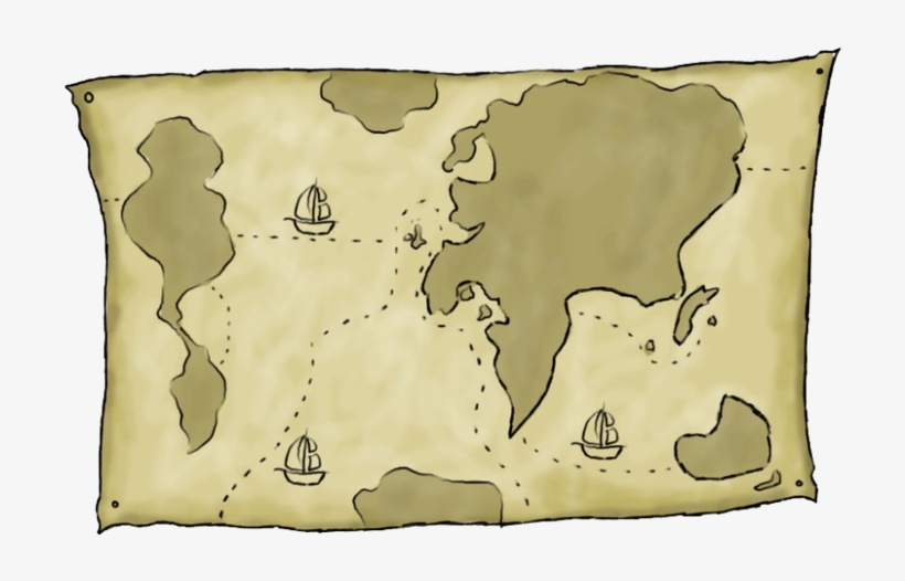 Road Map Clipart Free - Map Clipart Transparent, transparent png download