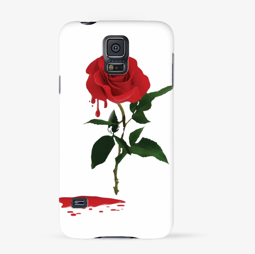 Coque 3d Samsung Galaxy S5 Bloody Rose Par Delf In - Garden Roses, transparent png download