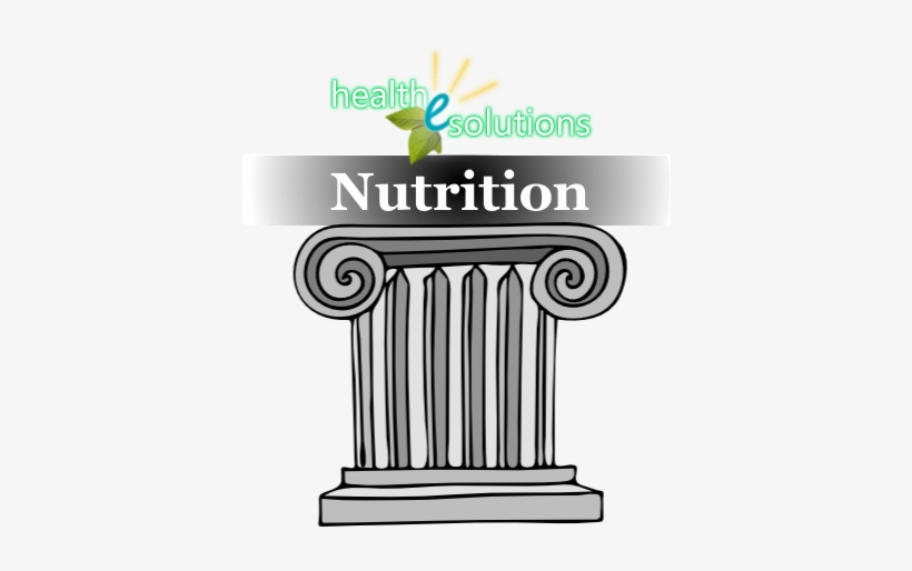 Health E Solutions Pillar Nutrition Health And Nutrition - Roman Columns Clip Art, transparent png download