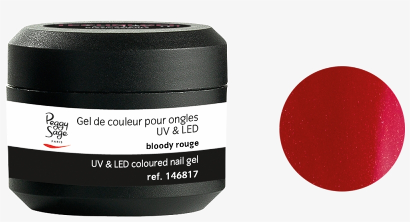 Color It Coloured Uv & Led Nail Gel - Peggy Sage Color Gel, transparent png download